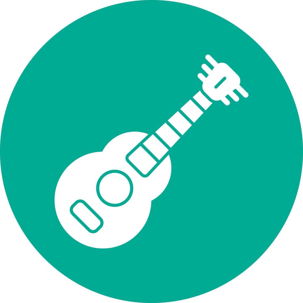 Guitar Vector Icon Design