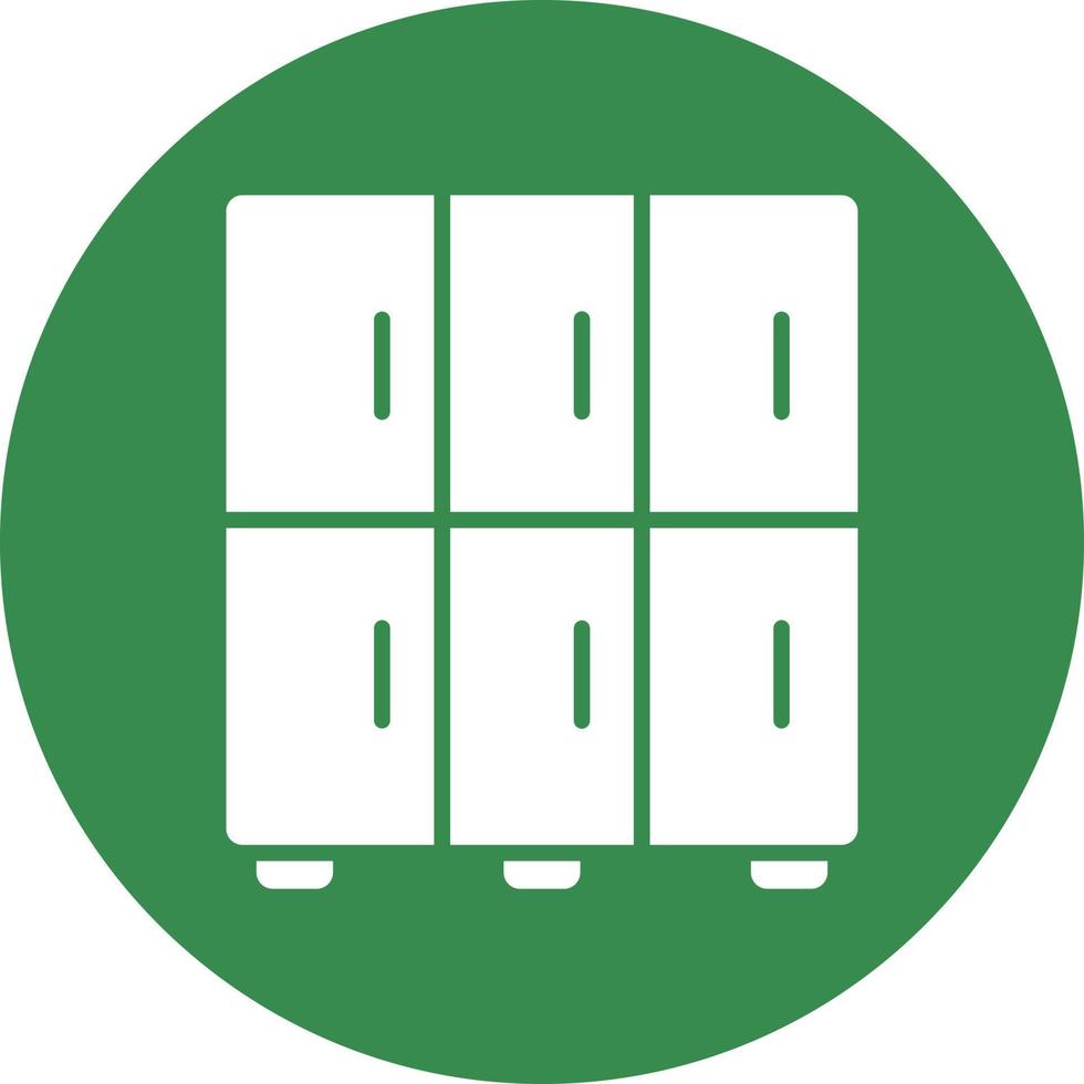 Locker Vector Icon Design