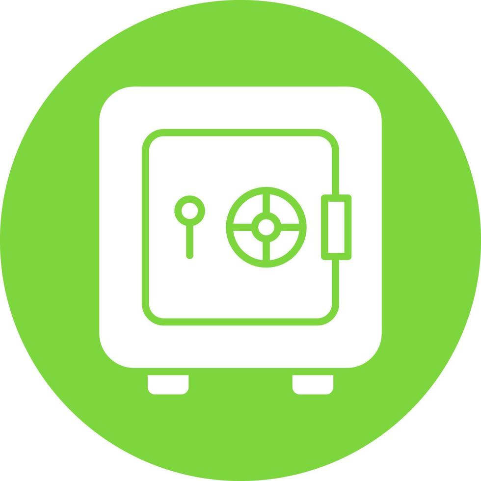 Safe Deposite Vector Icon Design