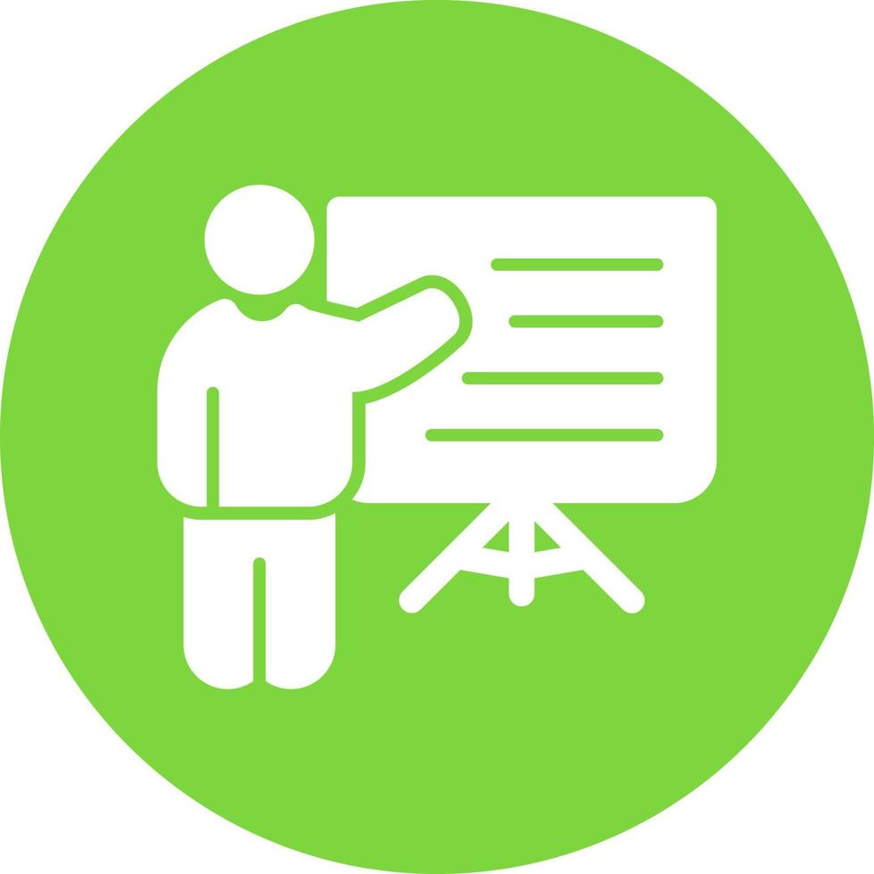 Presentation Vector Icon Design