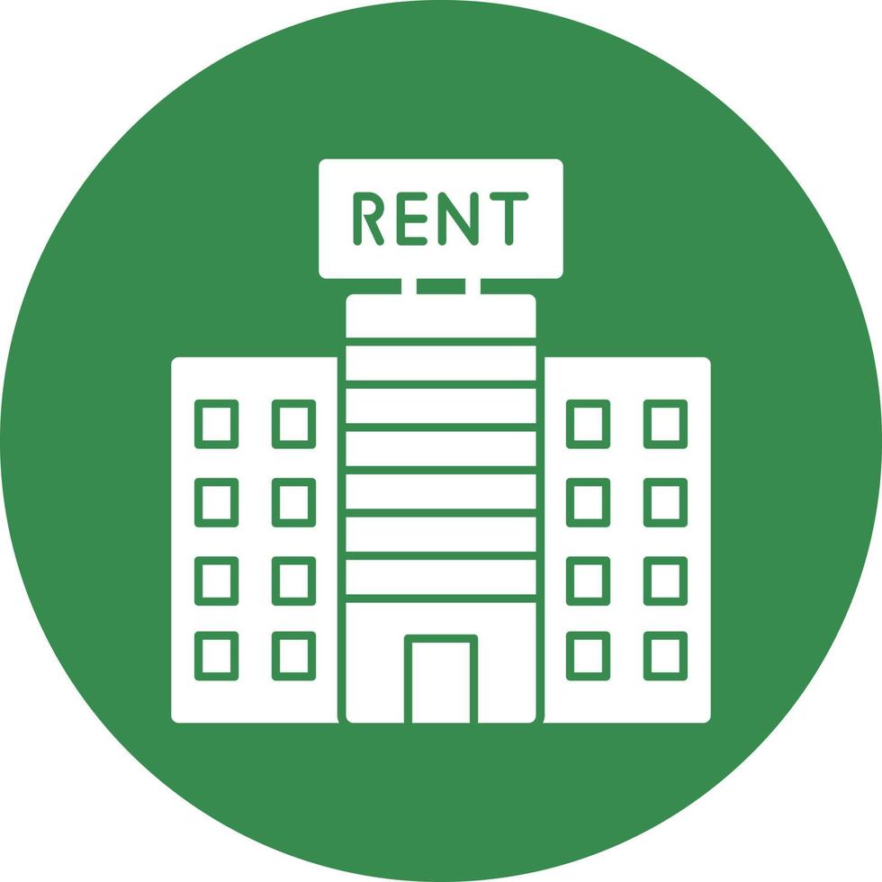 For Rent Vector Icon Design