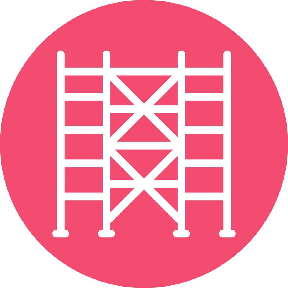 Scaffolding Vector Icon Design