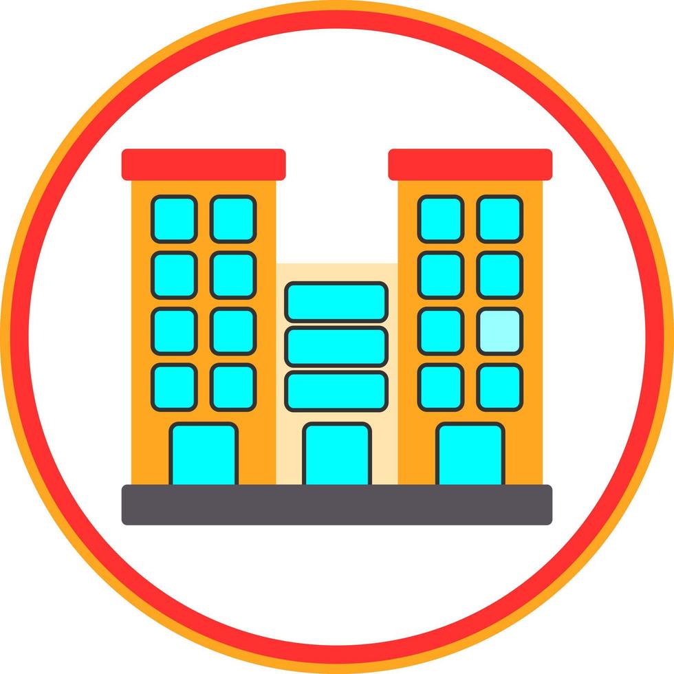 Condominium Vector Icon Design