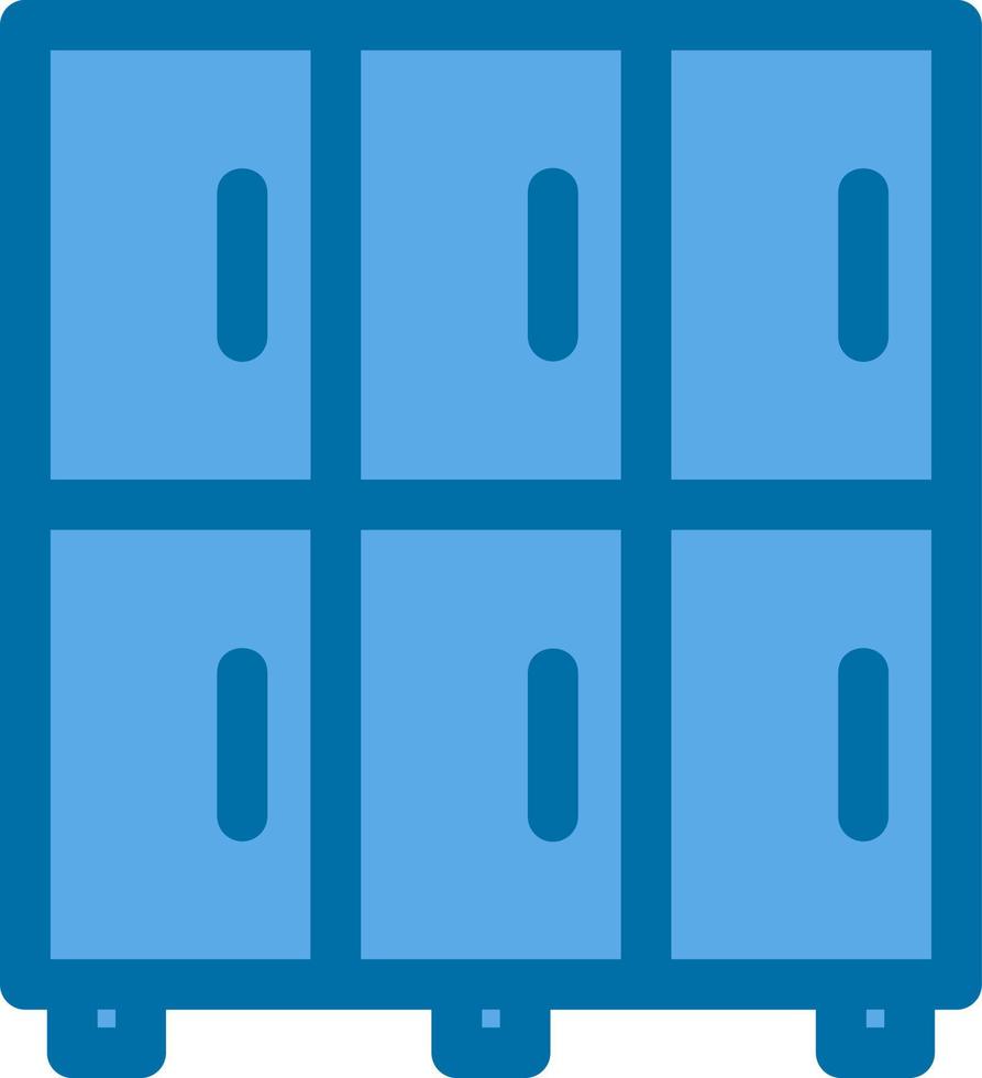 Locker Vector Icon Design