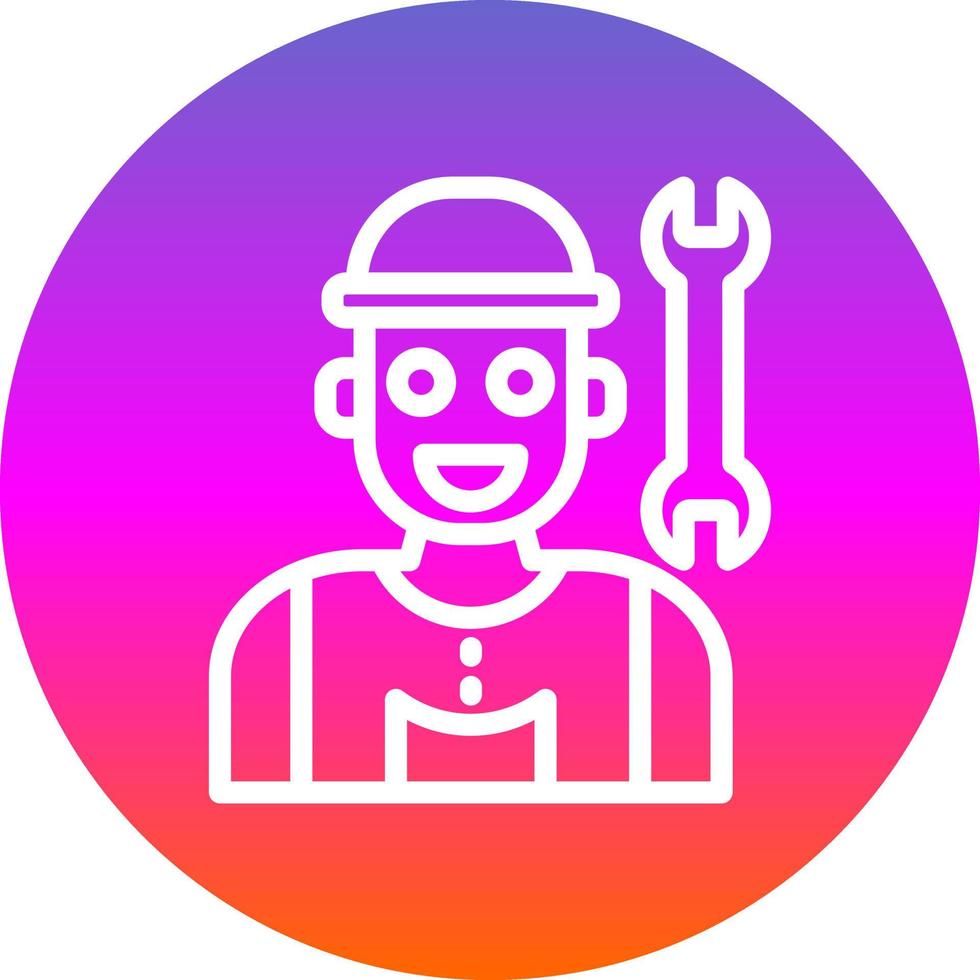 Plumber Vector Icon Design