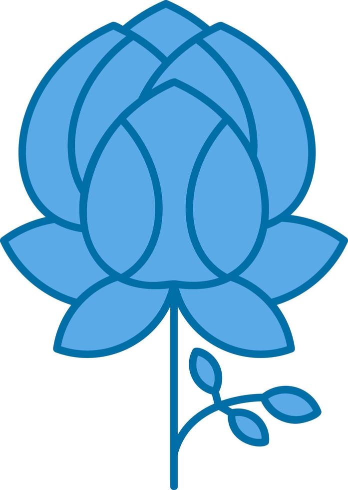 Peony Vector Icon Design