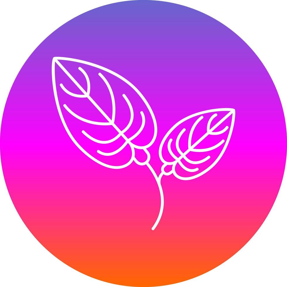 Anthurium Vector Icon Design