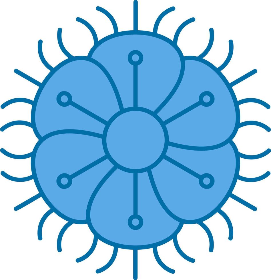Fringed Dianthus Vector Icon Design