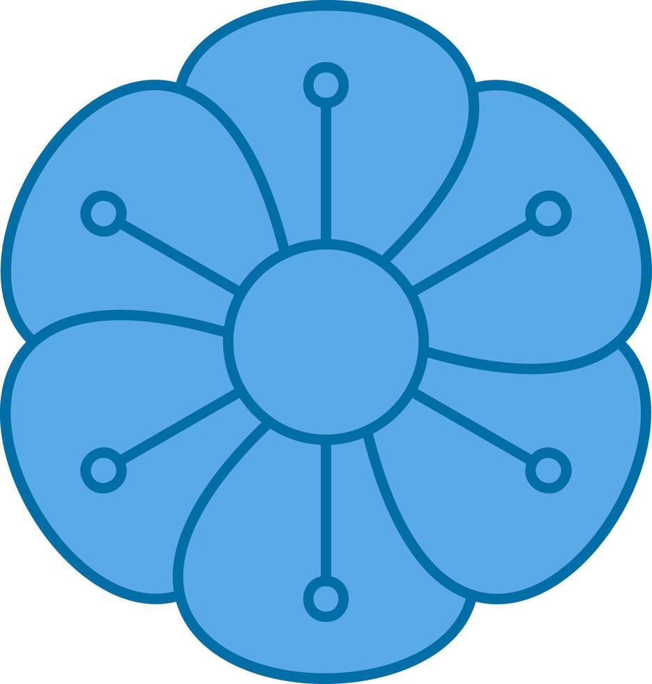 Dianthus Vector Icon Design