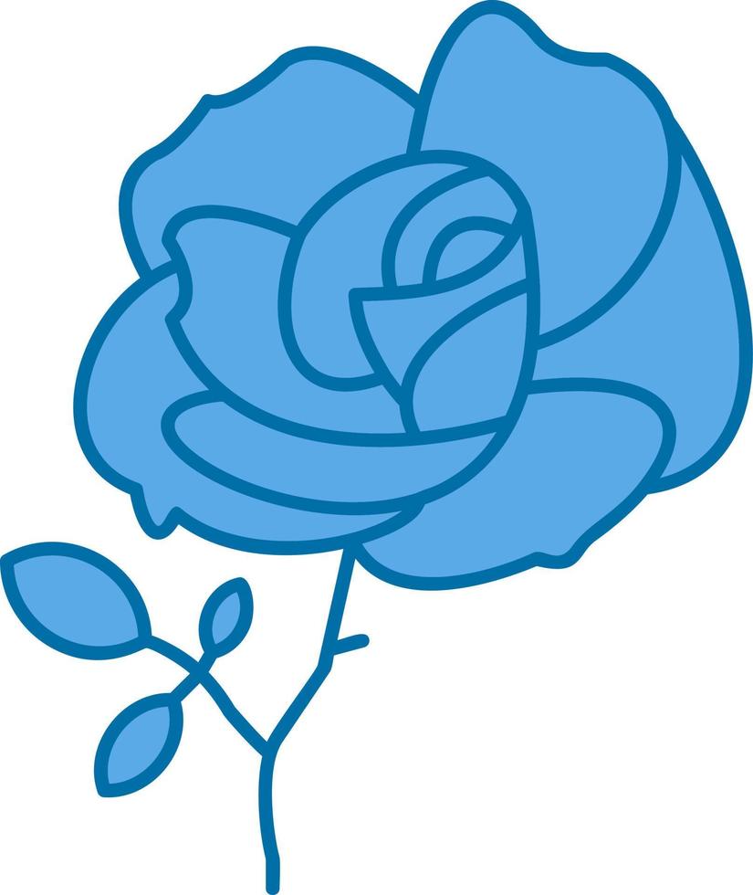 Rose Vector Icon Design