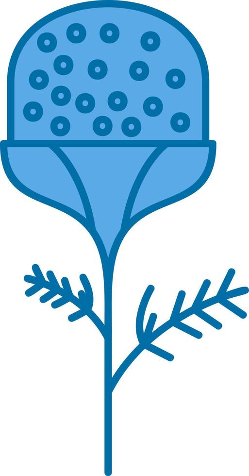 Pineappleweed Vector Icon Design