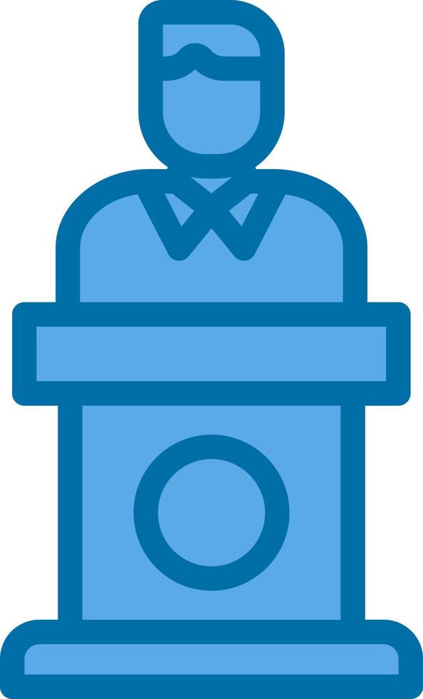 Politician Vector Icon Design