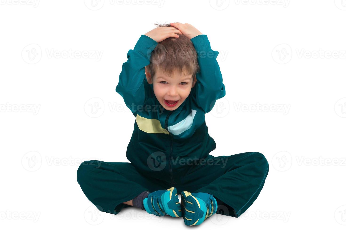 The boy in the sports form photo