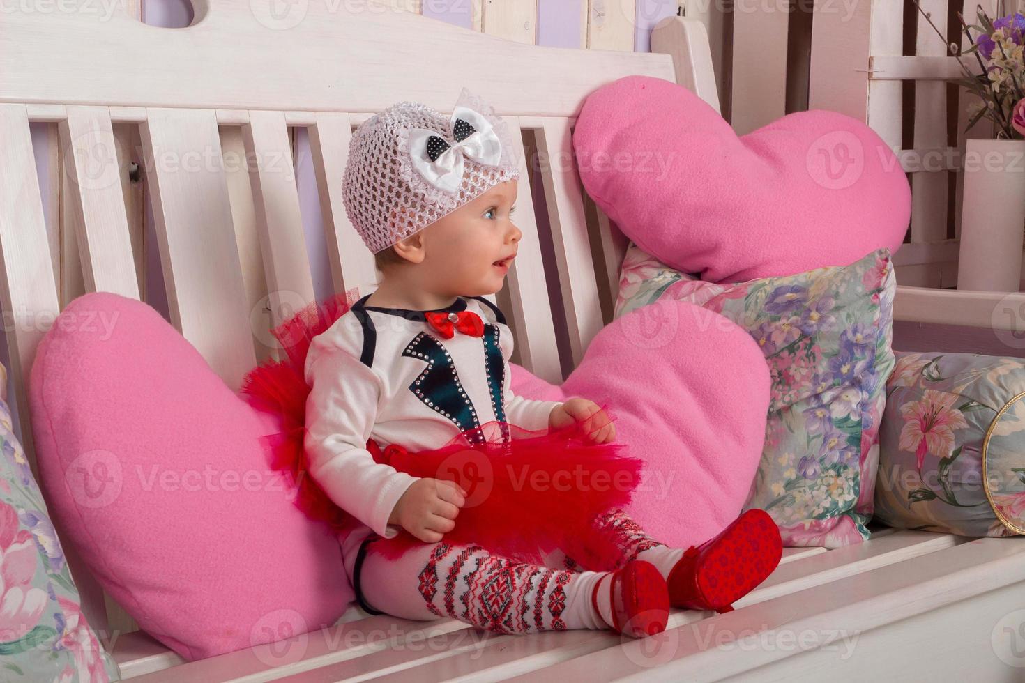 Beautiful baby girl photo