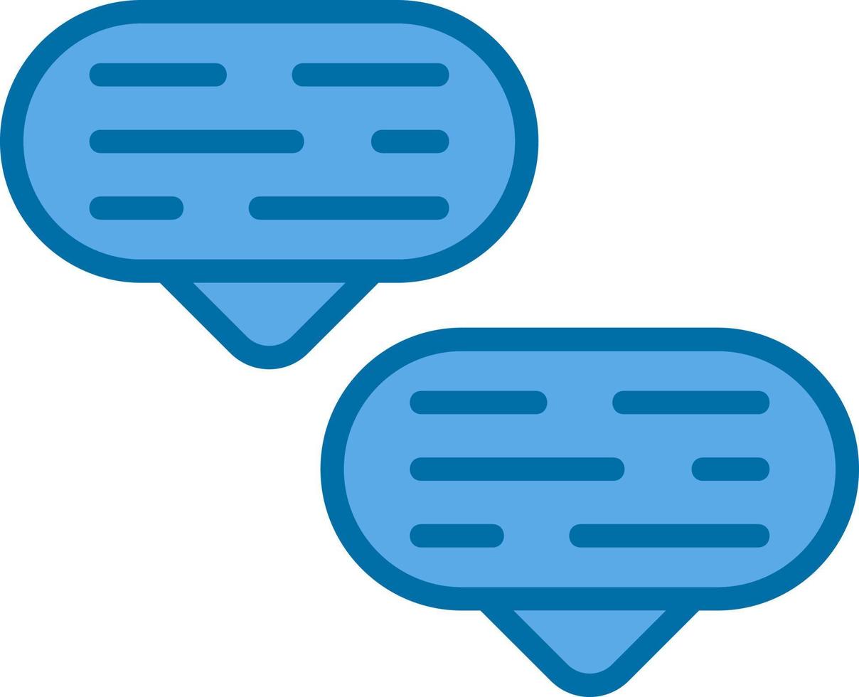 Chat Bubble Vector Icon Design