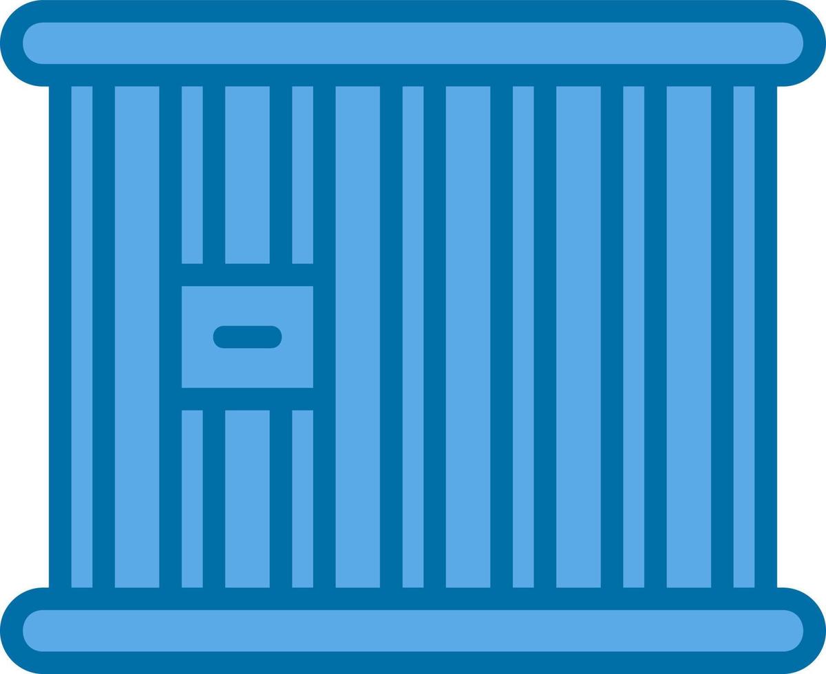 Prison Cell Vector Icon Design