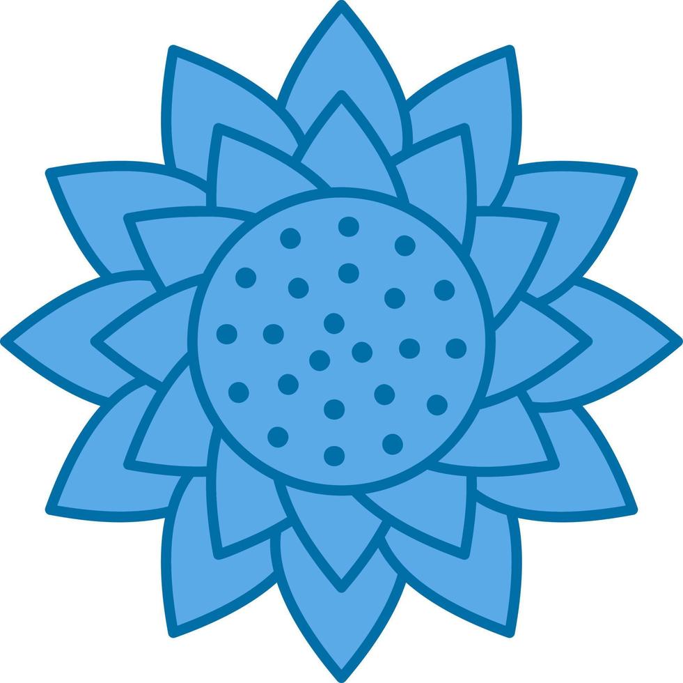 Sunflower Vector Icon Design