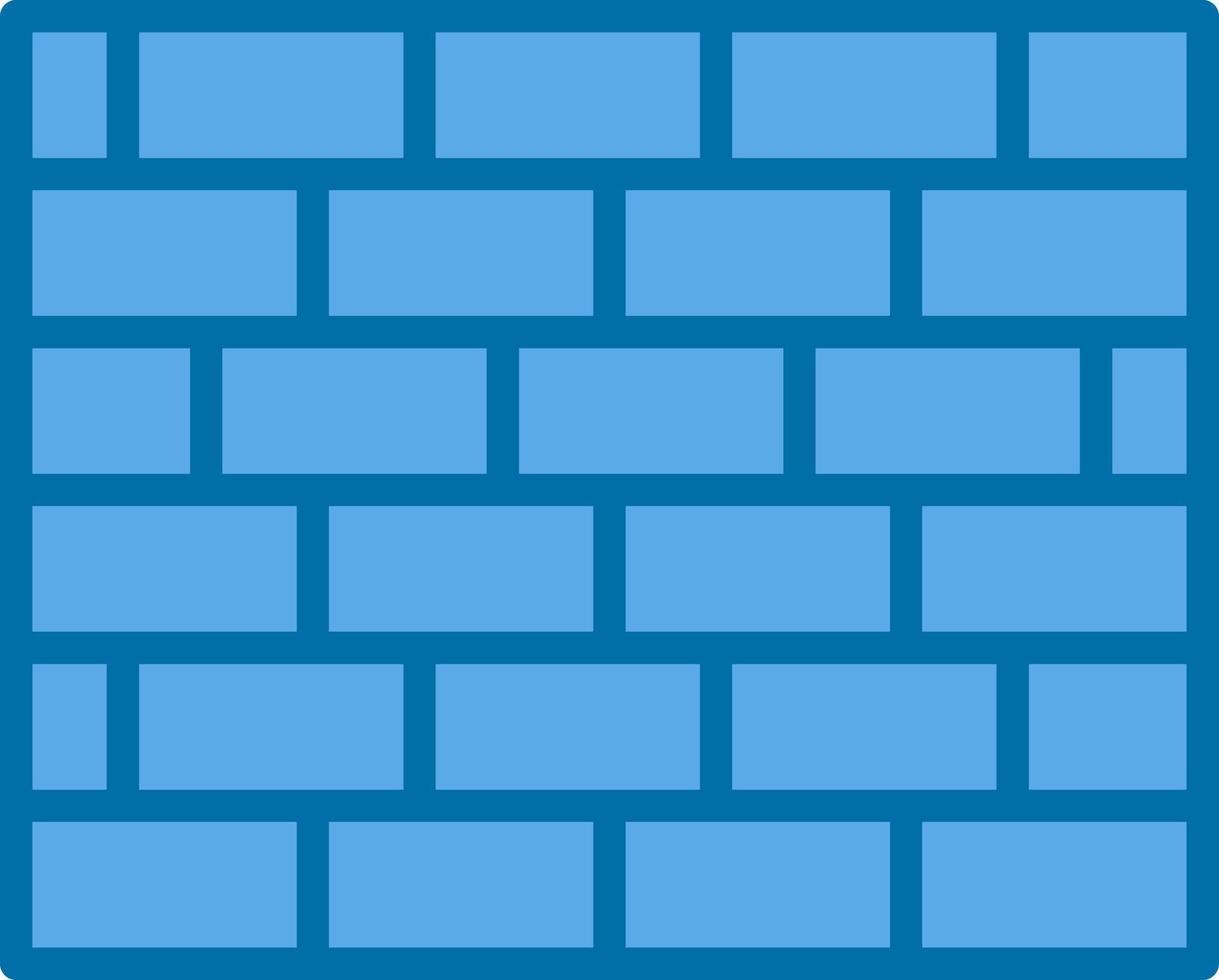 Brickwall Vector Icon Design