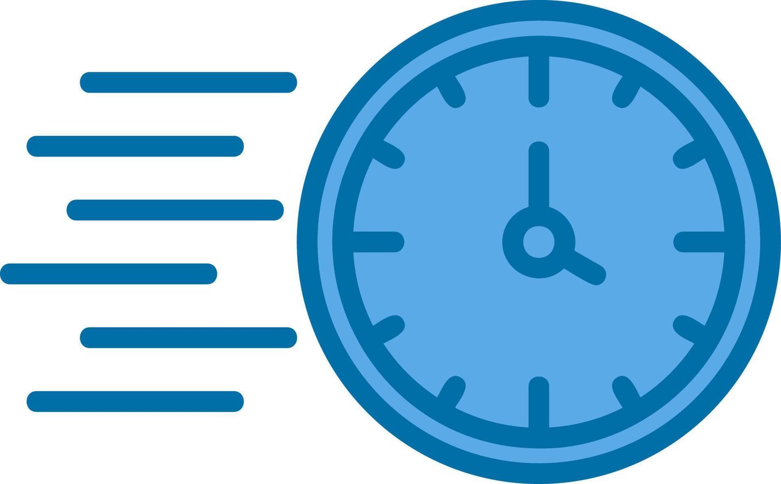 Fast Time Vector Icon Design