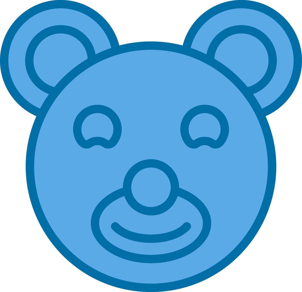 Teddy Bear Vector Icon Design