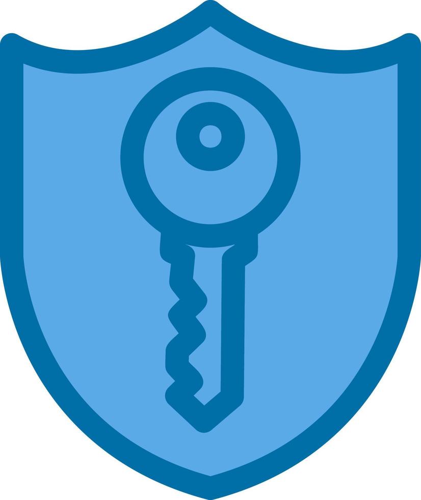 Private Key Vector Icon Design