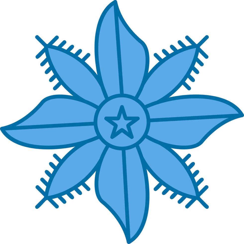 Borage Vector Icon Design