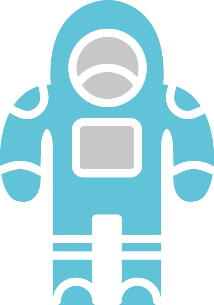 icono de vector de traje de astronauta