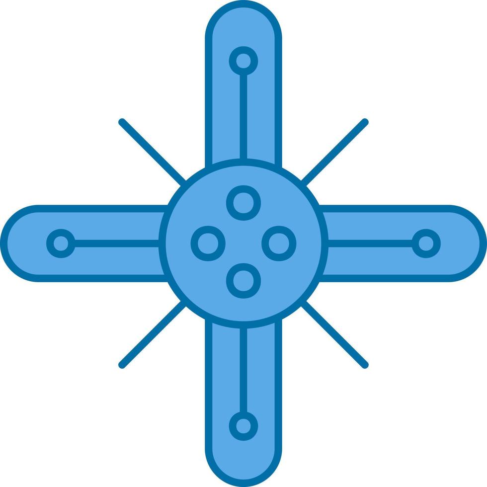 Garlic Mustard Vector Icon Design