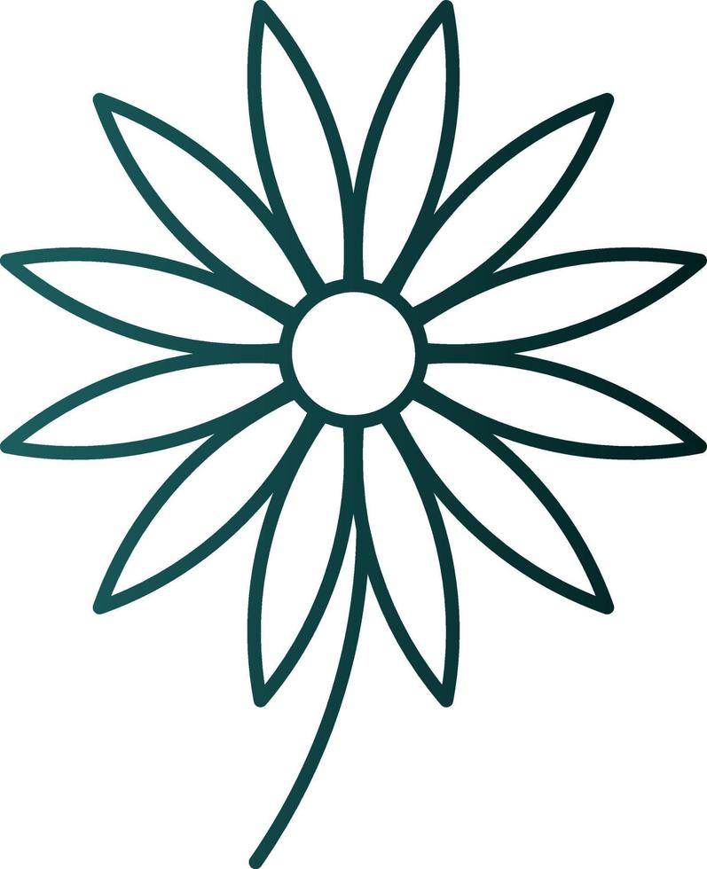 Aster Vector Icon Design