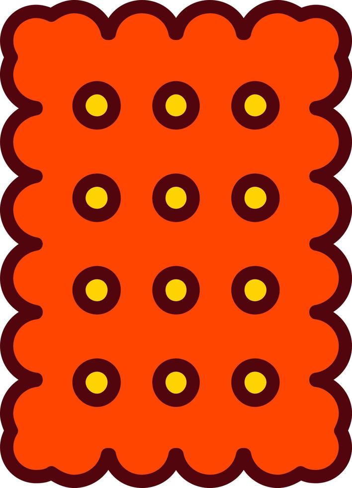 Biscuit Vector Icon