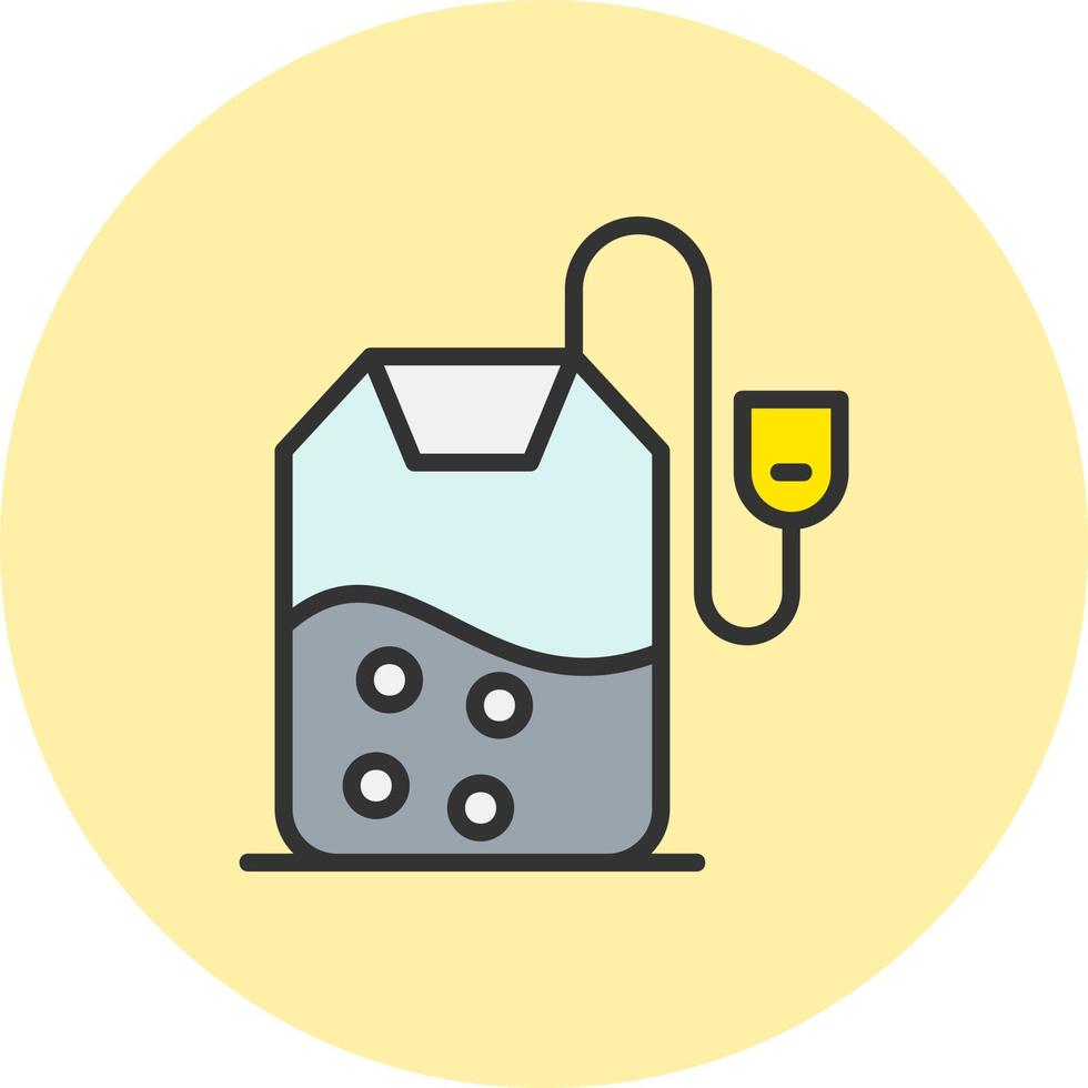 Tea Bag Vector Icon