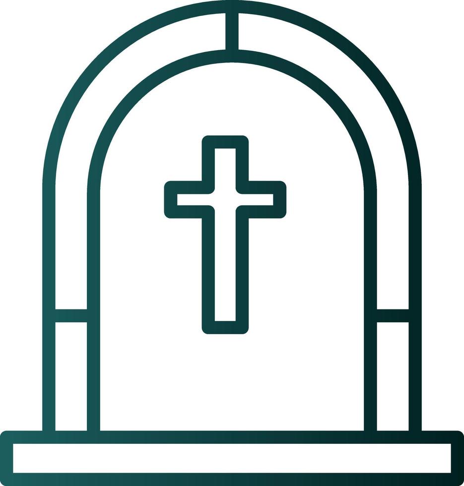Funeral Vector Icon Design