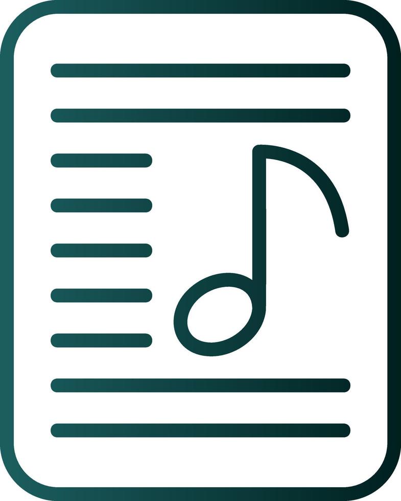 Playlist Vector Icon Design
