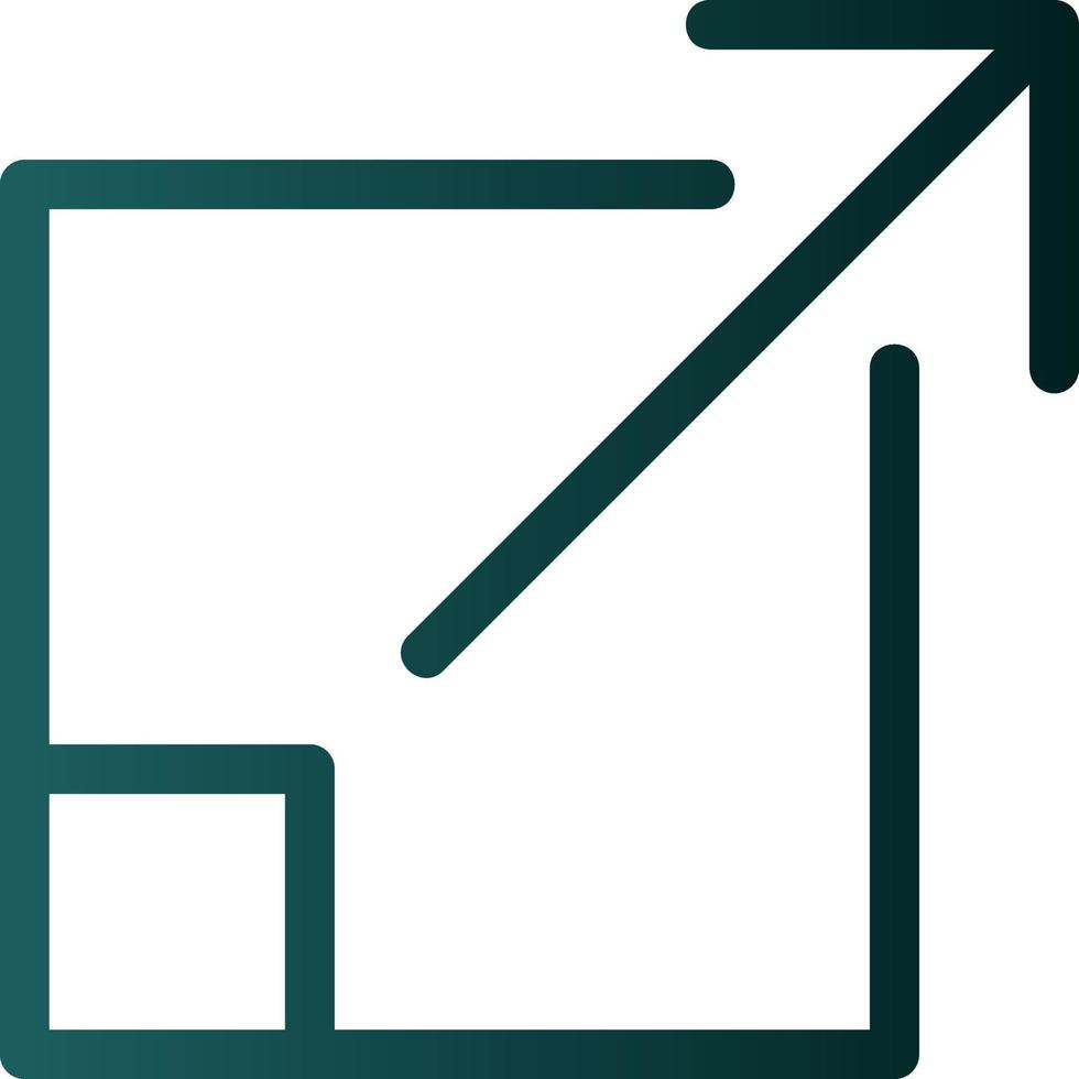 Resize Vector Icon Design