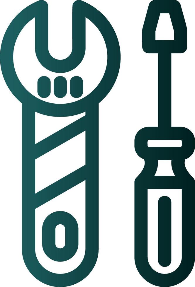 Wrench Vector Icon Design