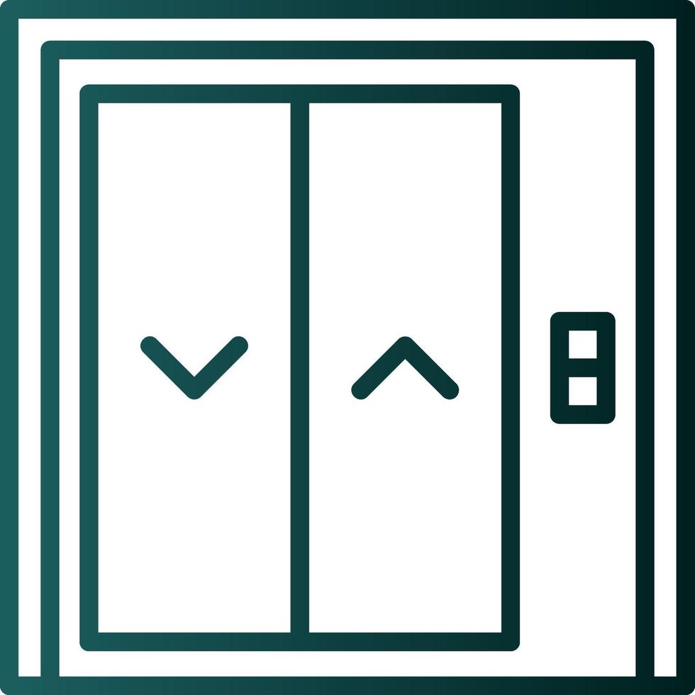 Elevator Vector Icon Design