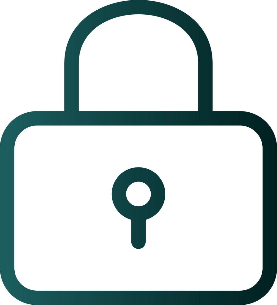 Padlock Vector Icon Design
