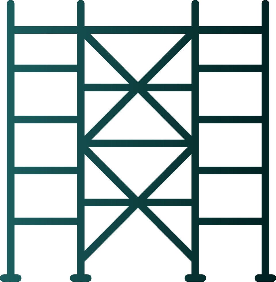 Scaffolding Vector Icon Design