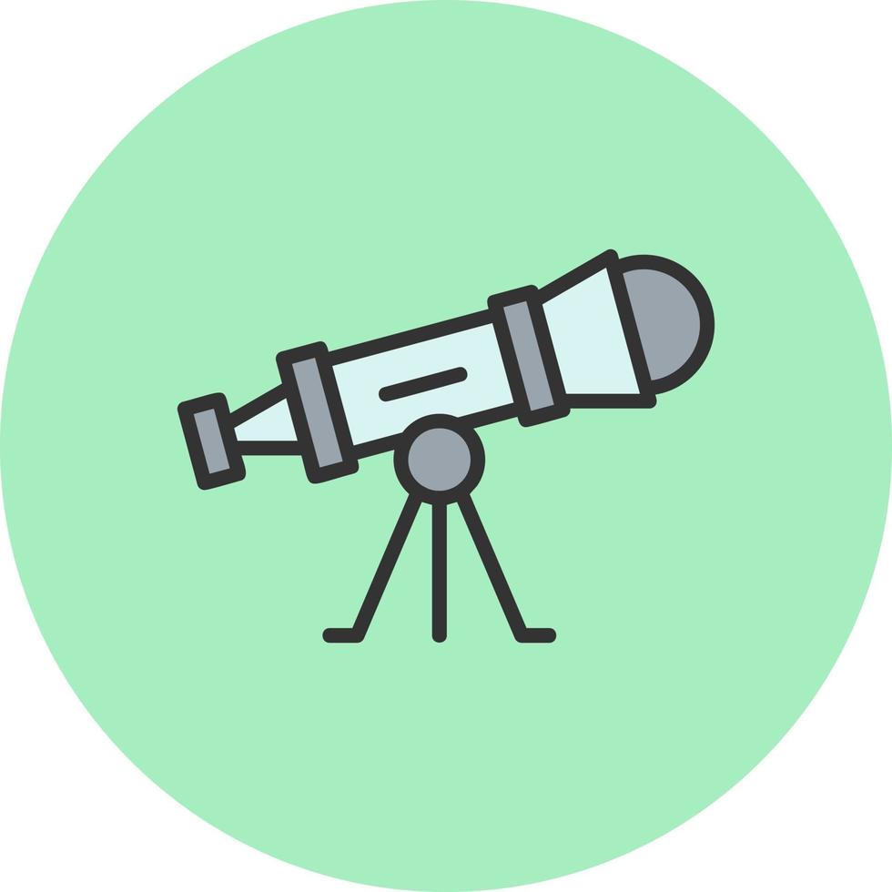 telescope Vector Icon