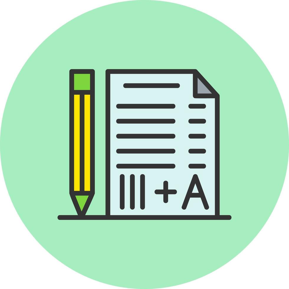 Exam Vector Icon