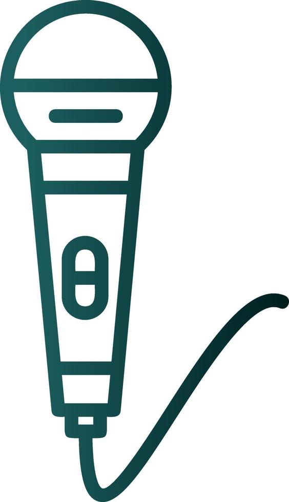 Mic Vector Icon Design