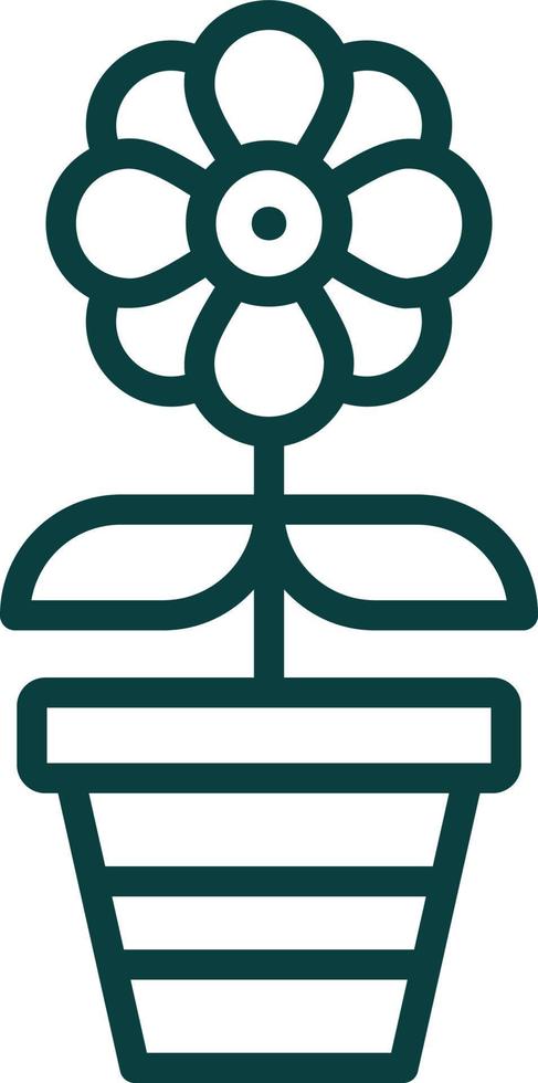 Flower Vector Icon Design