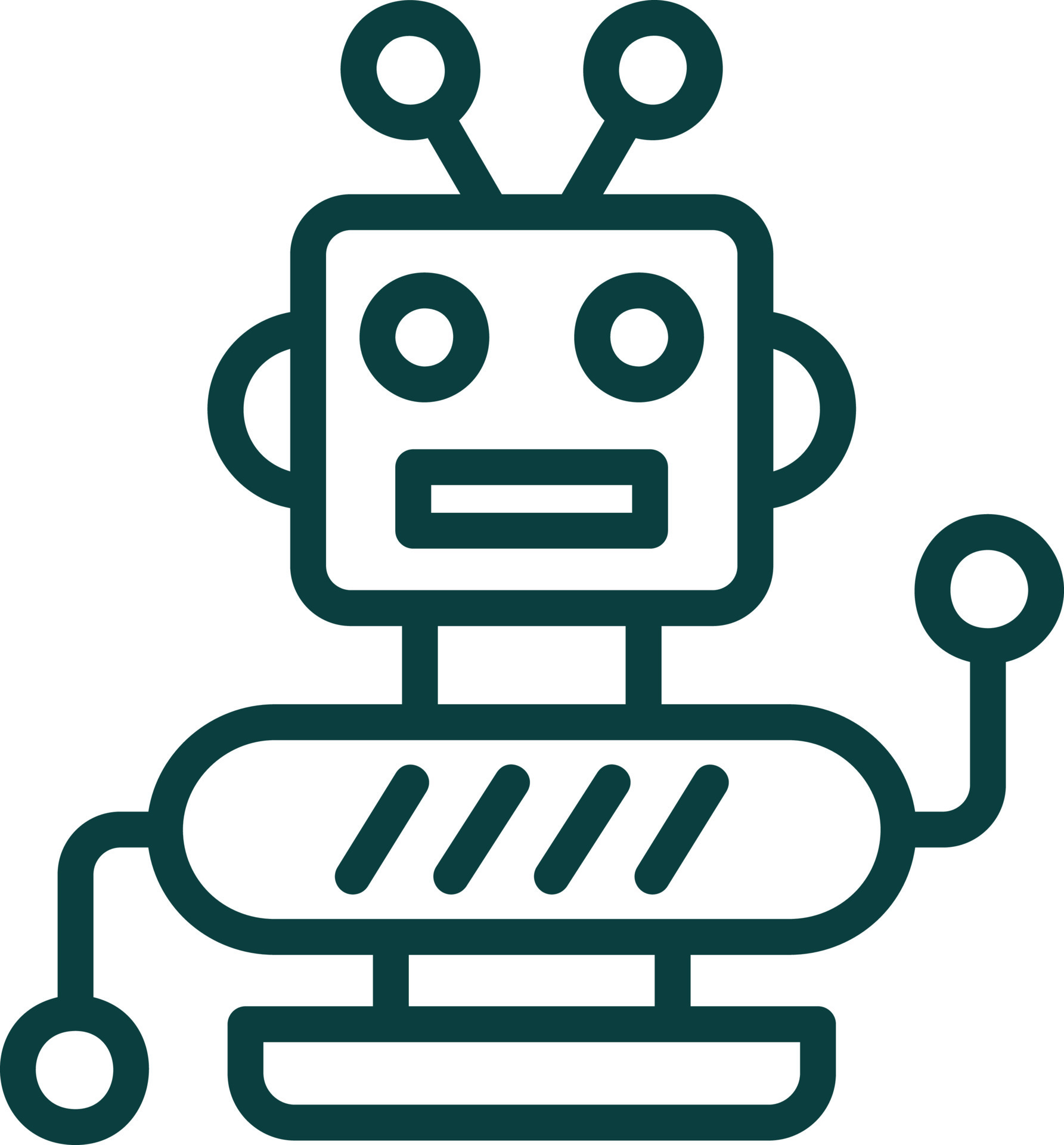 Robot Vector Icon Design 16504664 Vector Art at Vecteezy