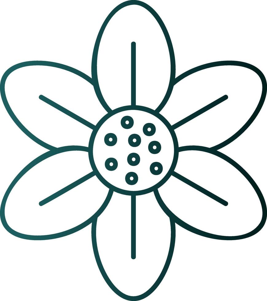 Cherry Blossom Vector Icon Design