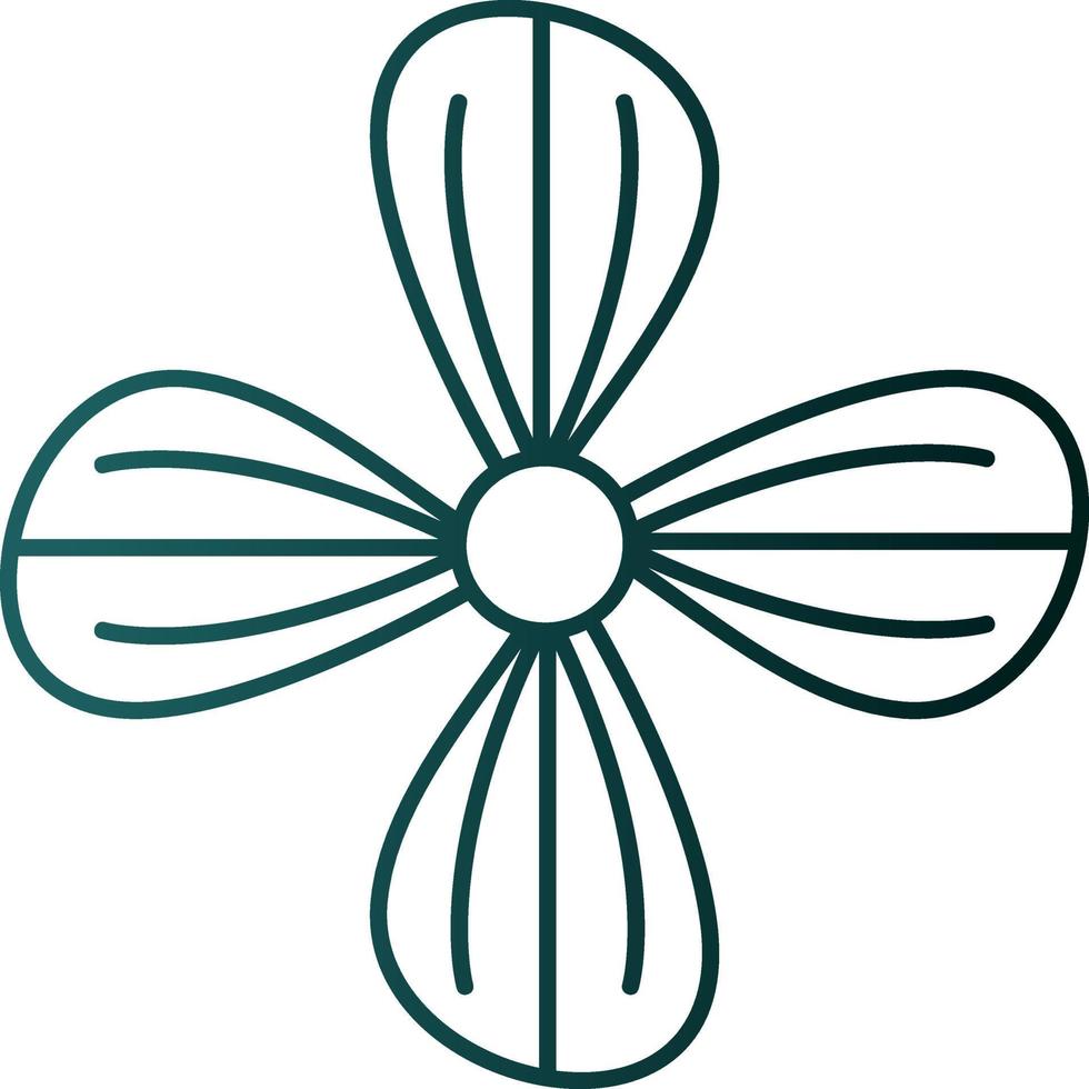 Geranium Vector Icon Design