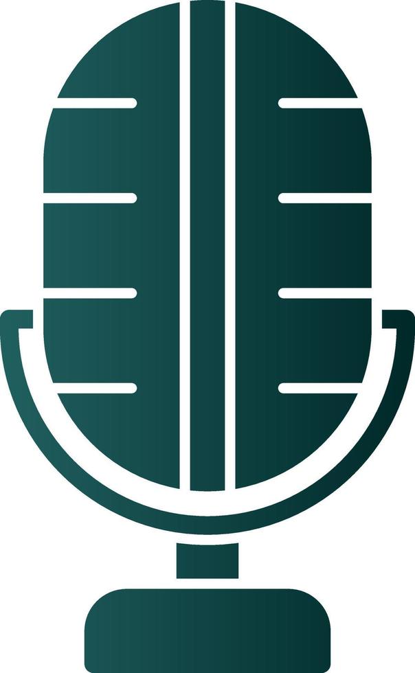 Mike Vector Icon Design