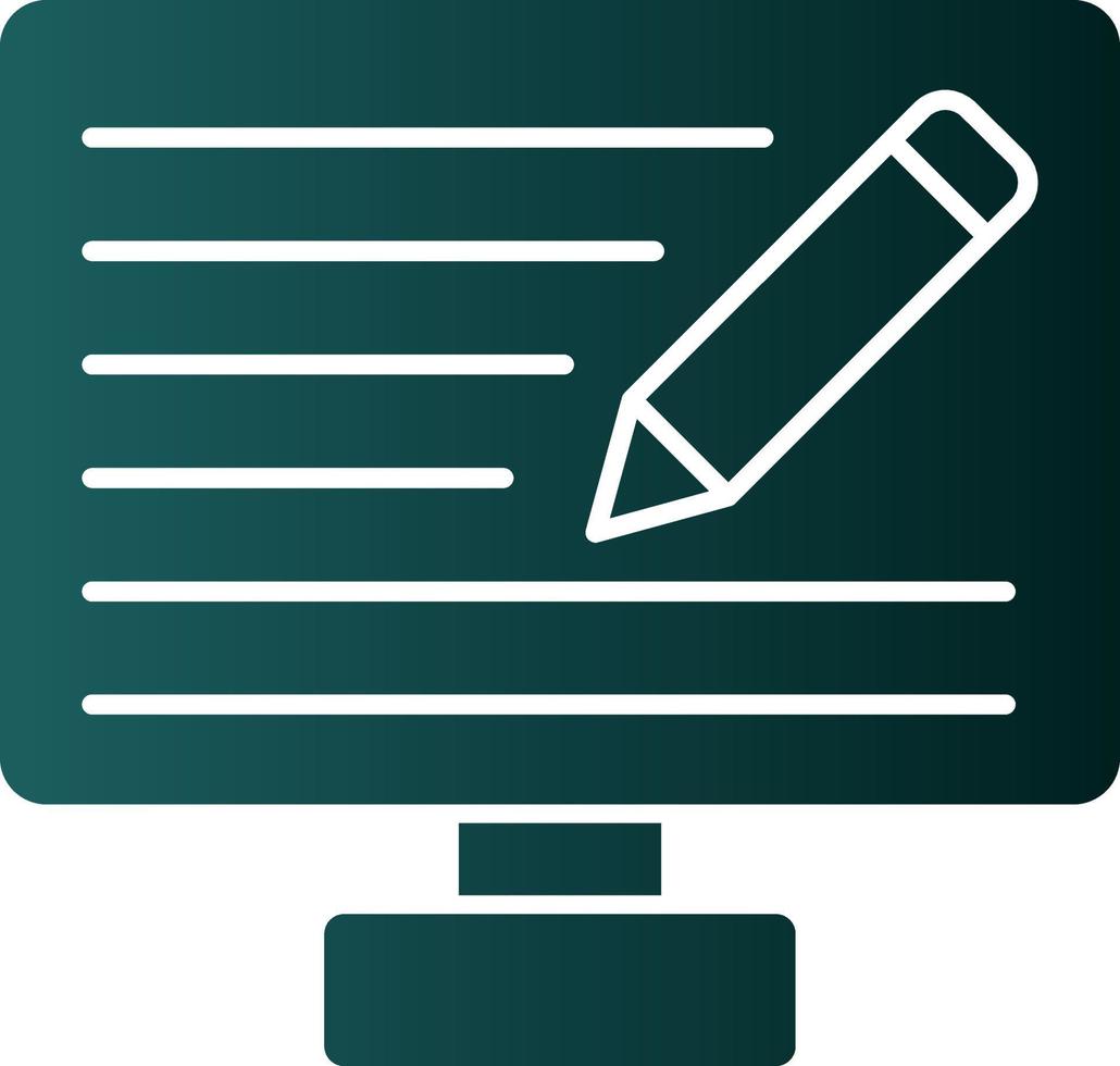 Editor Vector Icon Design