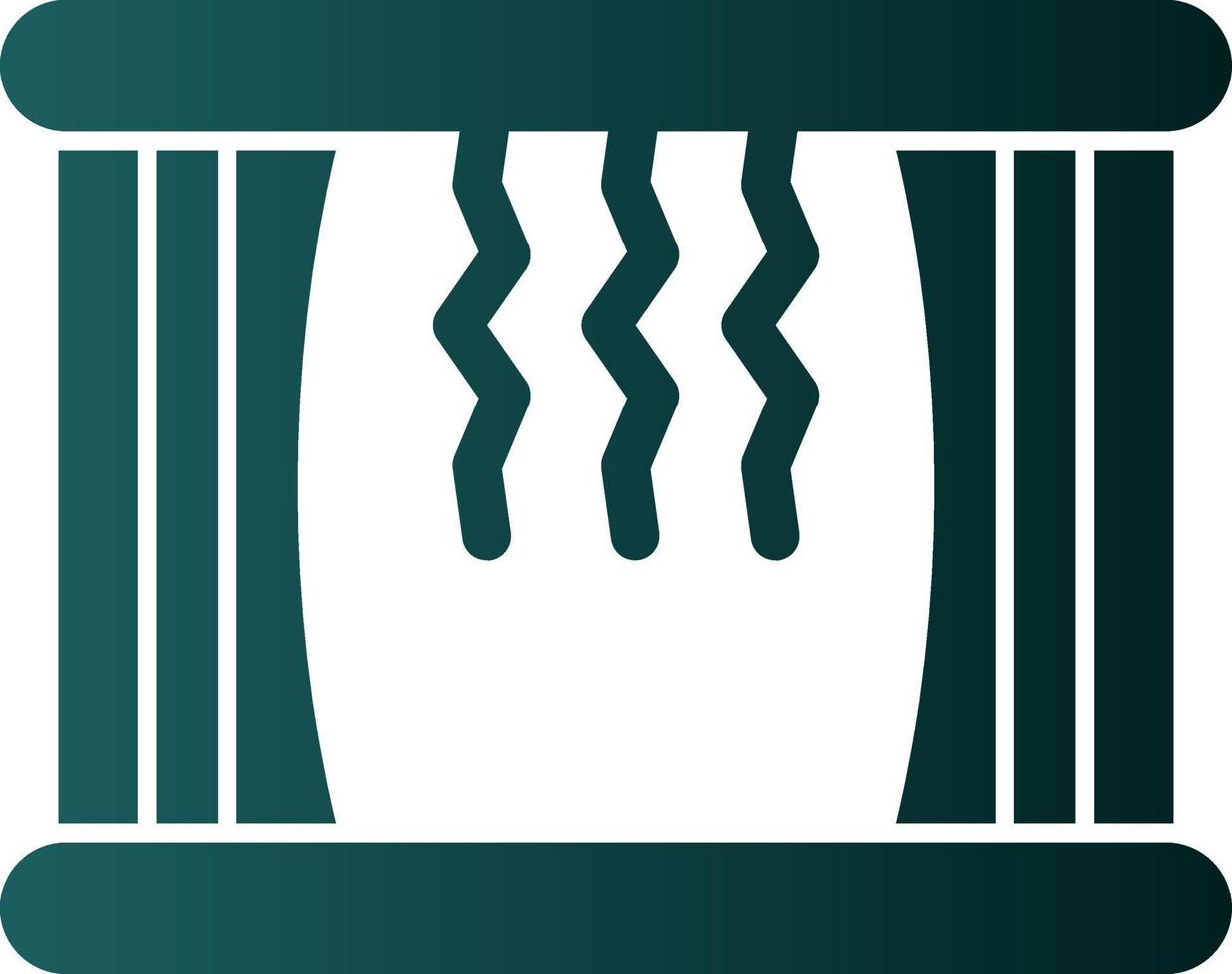 Prison Break Vector Icon Design