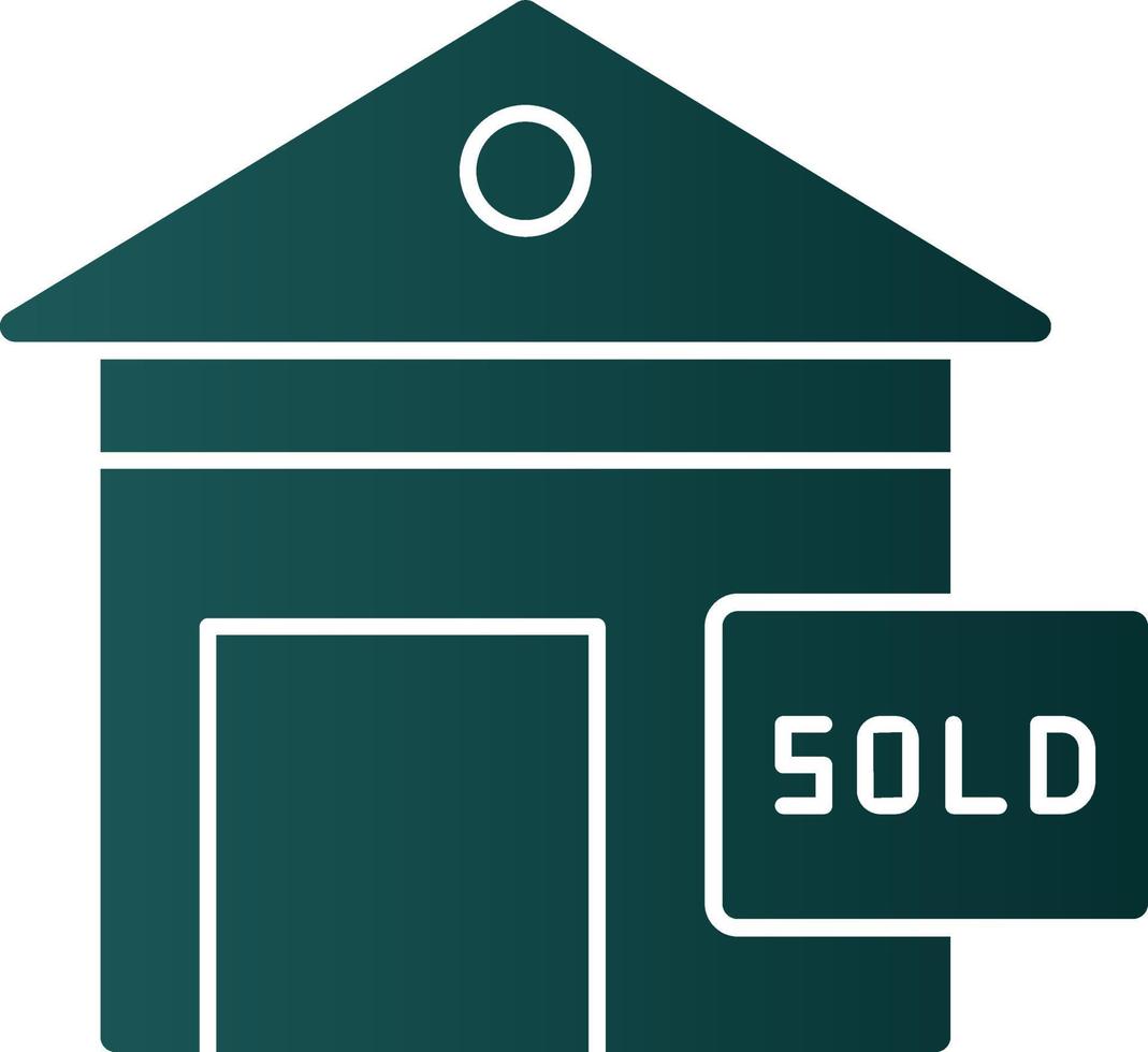 Sold Vector Icon Design