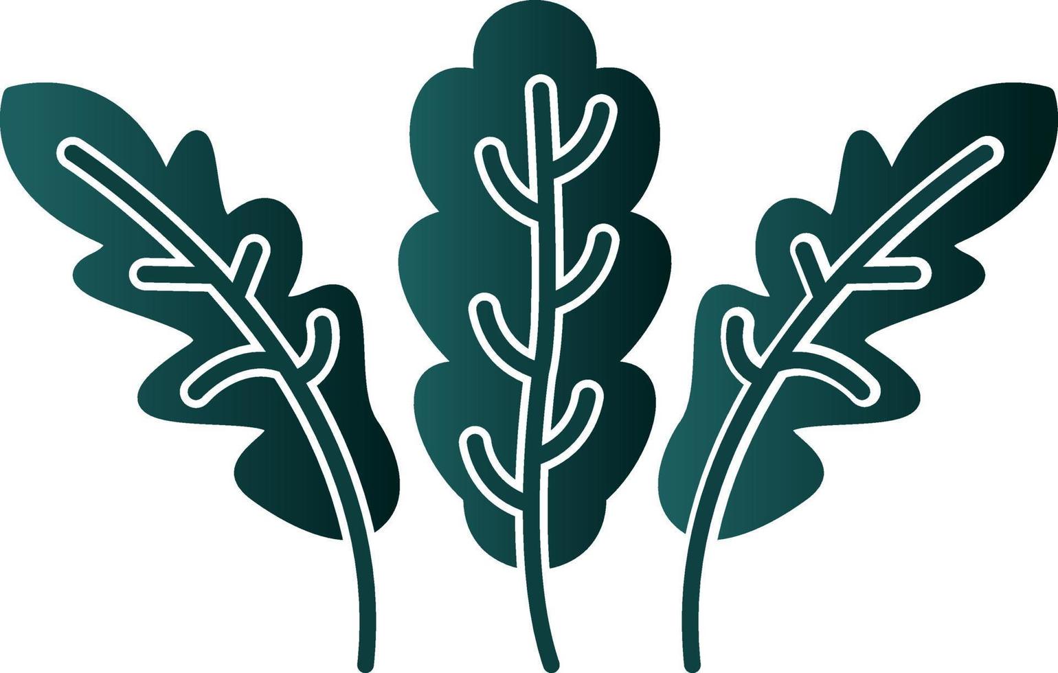 Arugula Vector Icon Design